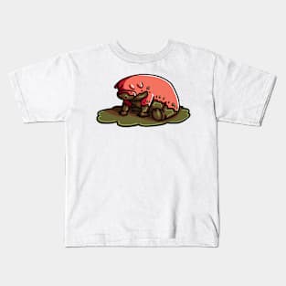 This Little Piggy Got Depressed Kids T-Shirt